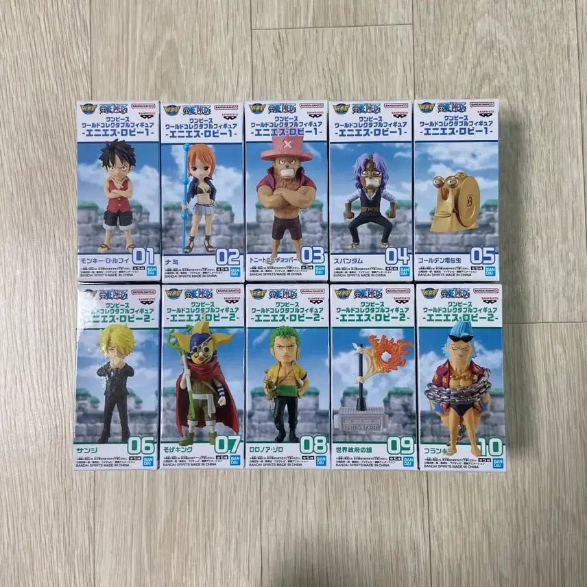 [SOLD OUT] [미개봉] 원피스 월콜 [ 에니에스로비 밀짚모자해적단 ] 월드 콜렉터블