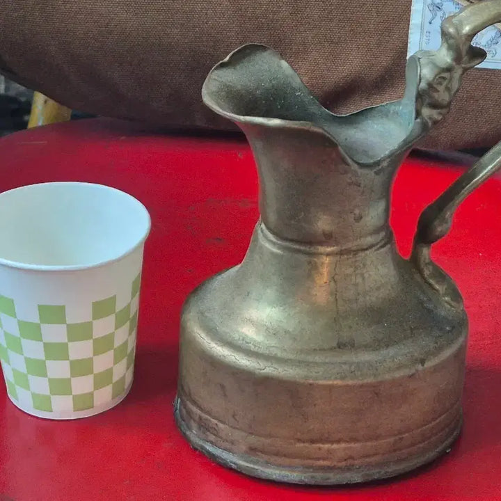 [BUNJANG] Antique French Bronze Teapot / 엔틱 브론즈 주전자