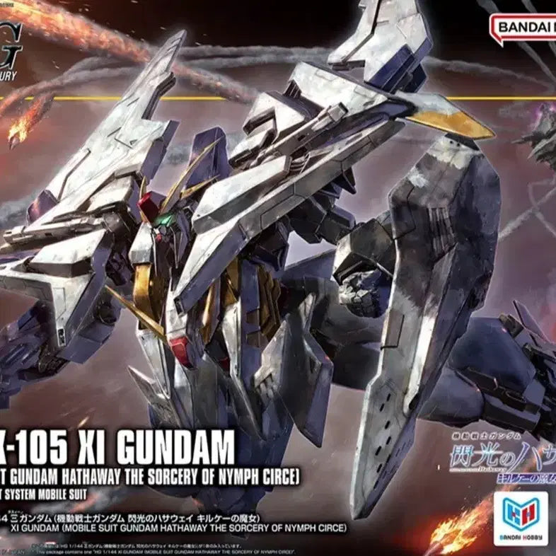 [BUNJANG] Bandai HG RX-105 Xi Gundam Plastic Model Kit - Kirche&