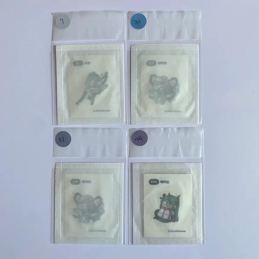 [BUNJANG] Trickle Sticker Set / 판매) 트릭컬 띠부씰 판매.