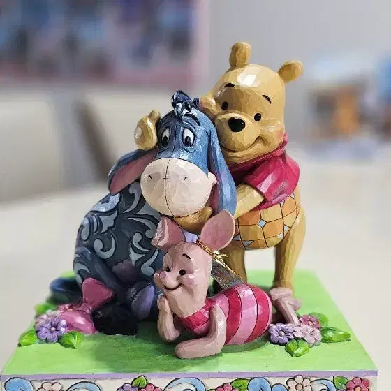 [BUNJANG] Jim Shore Disney Winnie the Pooh Piglet Eeyore Friends Figurine / 디즈니  짐슈어 위니 더 푸, 피글렛과 이요르 프렌즈