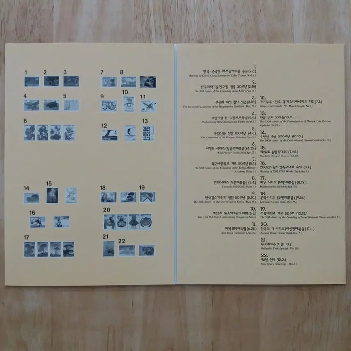 [BUNJANG] 1996 Korean Stamp Book / 1996 한국의 우표첩