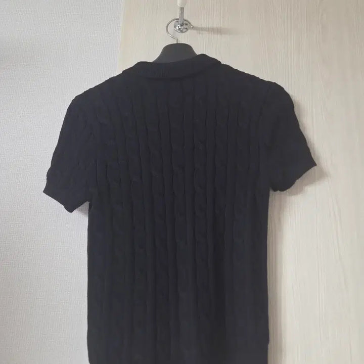 [BUNJANG] Polo Ralph Lauren Caravan Short Sleeve Knit Black XS / 폴로랄프로렌 카라반팔니트 (black / xs)