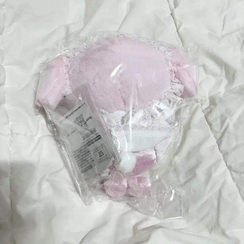 [BUNJANG] Sanrio My Melody Frilled Plush Doll / 화이트프릴 마이멜로디 누이구루미 키티 산리오 쿠로미 피아노