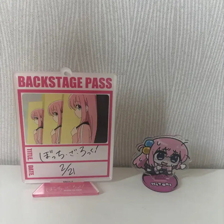 [BUNJANG] Bocchi the Rock! Official Acrylic Stand Set / 봇치더락 공식 아크릴 2종