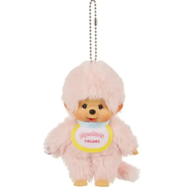 [BUNJANG] Monchhichi Colors New Pink Plush Doll / 몬치치 컬러즈 새상품 연핑크