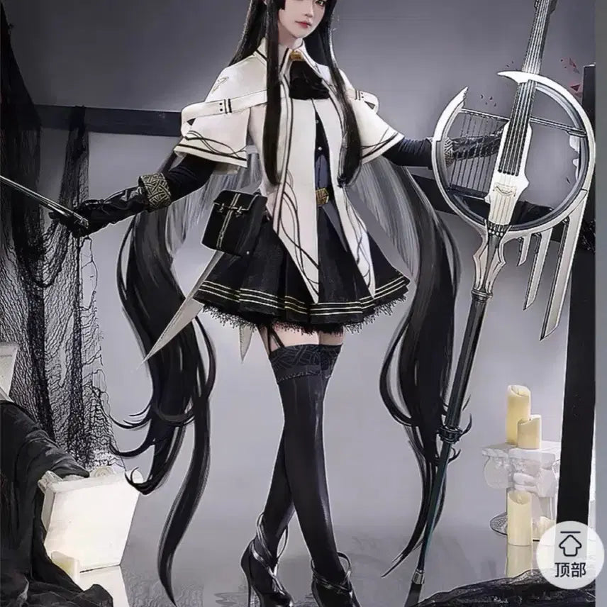 [BUNJANG] Arknights Virtuosa Cosplay Set / 명일방주 삼망샵 코스프레 비르투오사 알투 M