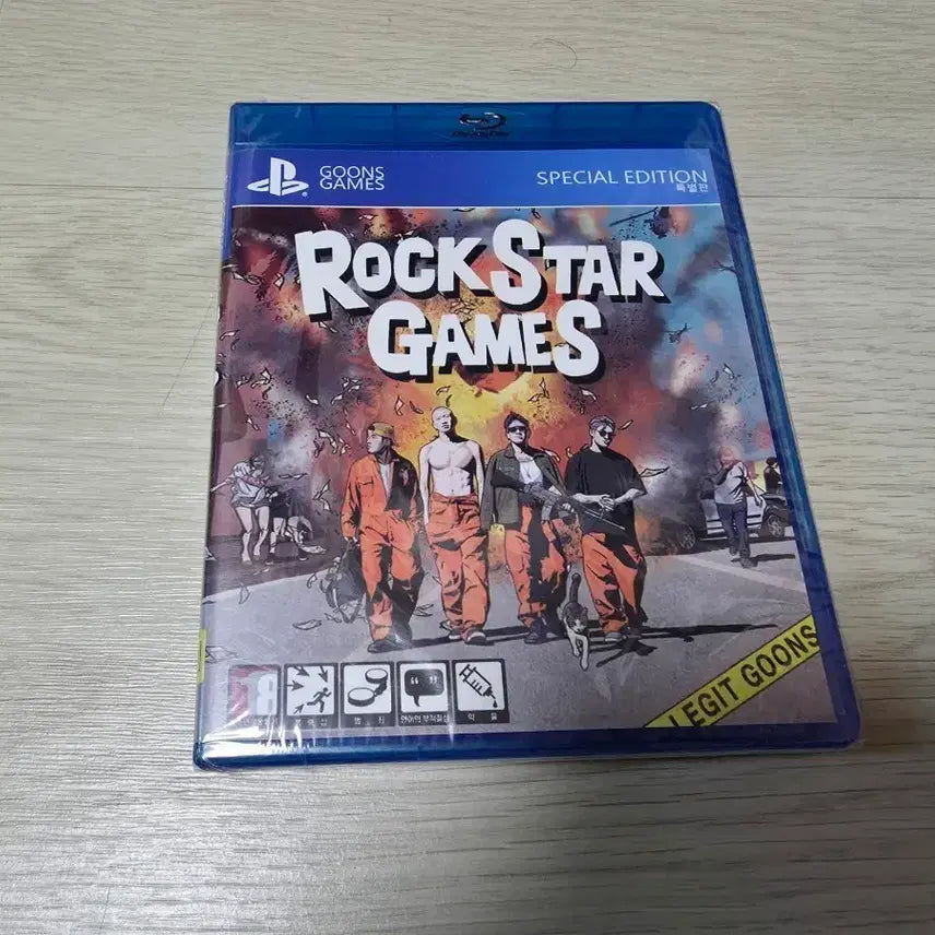 [BUNJANG] Legit Goons Rockstar Games Unsealed T-Shirt / (7월) 리짓군즈 락스타게임즈 미개봉 택포8만