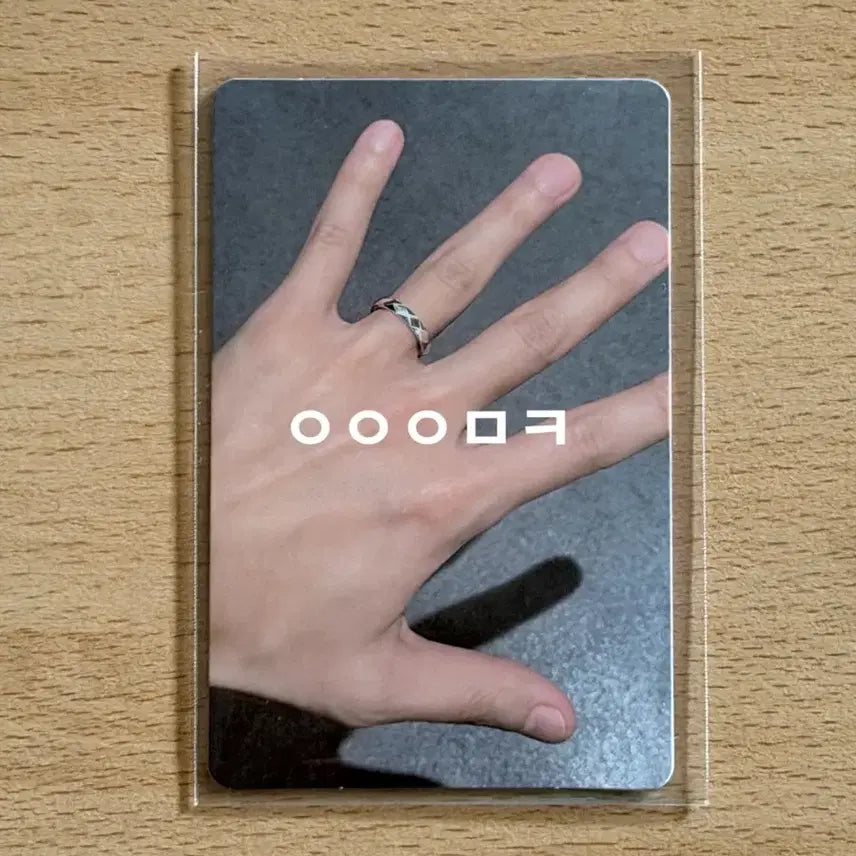 [BUNJANG] EXO D.O. Kyungsoo REVERXE Popup Photocard / [주말할인]EXO 엑소 디오 도경수 REVERXE 팝업 반지 포카