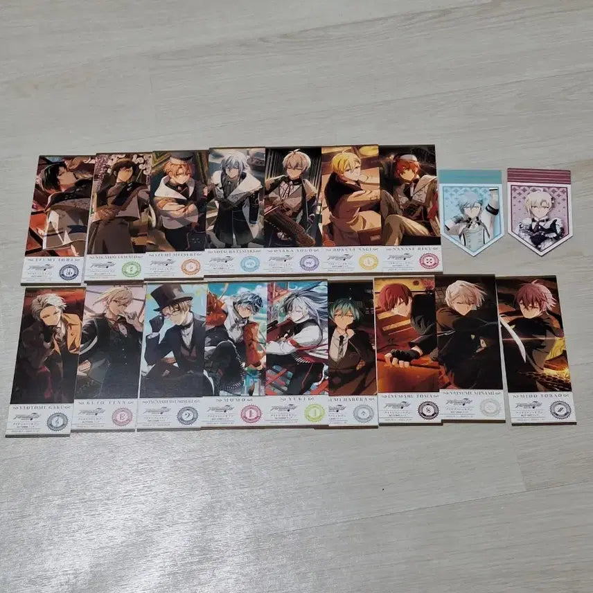 [BUNJANG] Idolish7 (Ainanai) TRIGGER Re:vale ZOOL Movienana Tamaki &amp; Tenn Ticket-Style Garland Set / 아이돌리쉬세븐 아이나나 트리거 리바레 주르 무비나나 텐타마키티켓풍 가랜드