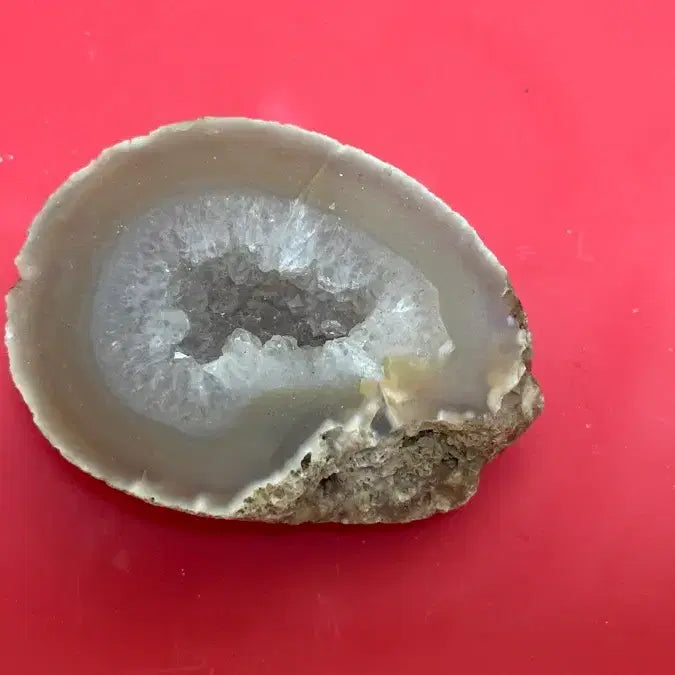 [BUNJANG] Amethyst Slice - High-Grade Rare Crystal Stone (6x4cm) / 자수정 단면 [고급 희귀 수정 원석 /인테리어 소품 6*4cm]