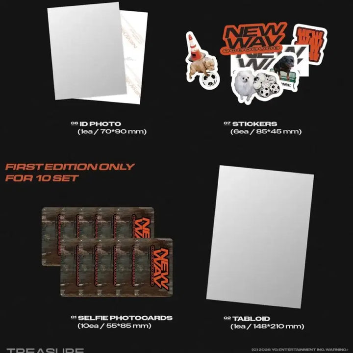 [BUNJANG] Treasure New Wave Album Raw Version Junkyu Photocard (Sealed) / 트레저 뉴웨이브 앨범 로우 버전 준규 미개봉 디지팩 양도