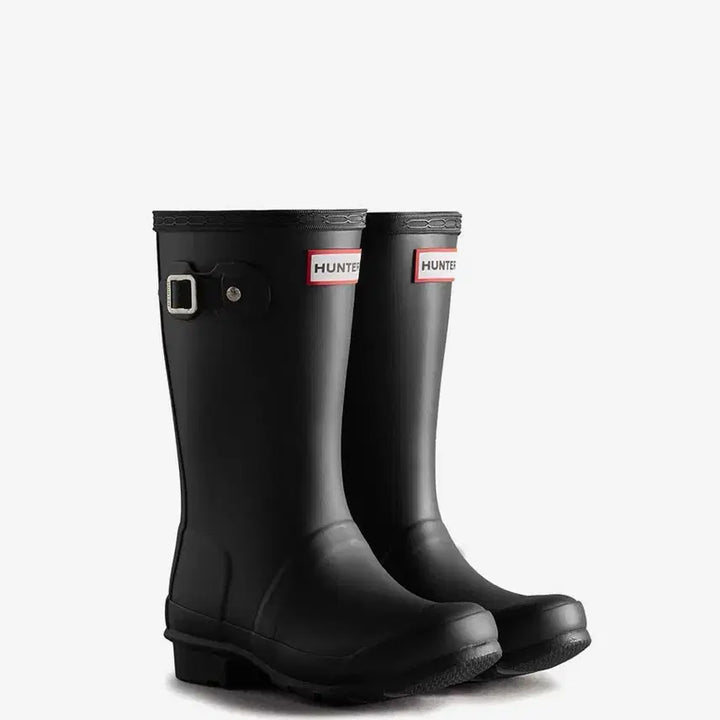 [SOLD OUT] [헌터] 주니어 여성 키즈 퍼스트 레인부츠 장화 블랙 220