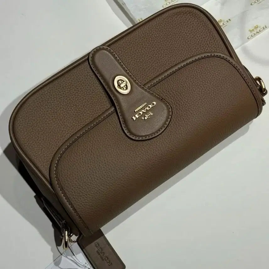 [BUNJANG] Coach Hadley Vintage Baguette Shoulder Bag / 코치 Hadley 빈티지 바게트 숄더백 [화이트,브라운,블랙]
