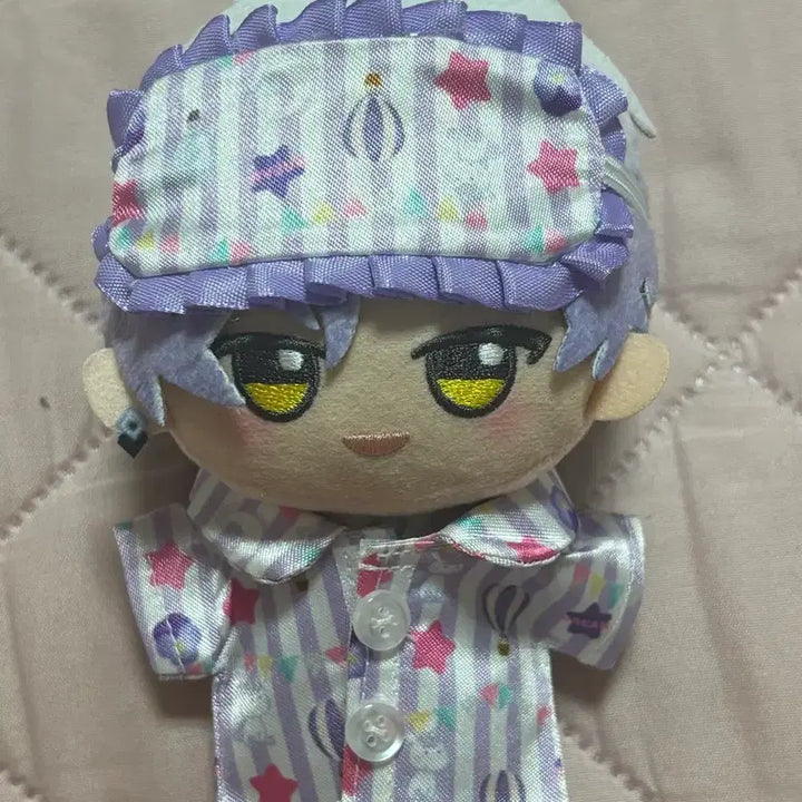 [BUNJANG] Atree 18trip Kafka Plush + Purple Pajamas / 에이트리 18trip 카프카 누이 + 보라색 잠옷