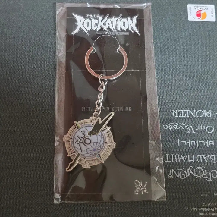 [BUNJANG] QWER ROCKATION Concert Photocard Keyring (Sealed) / QWER 콘서트 포카 키링 미개봉 락케이션 ROCKATION