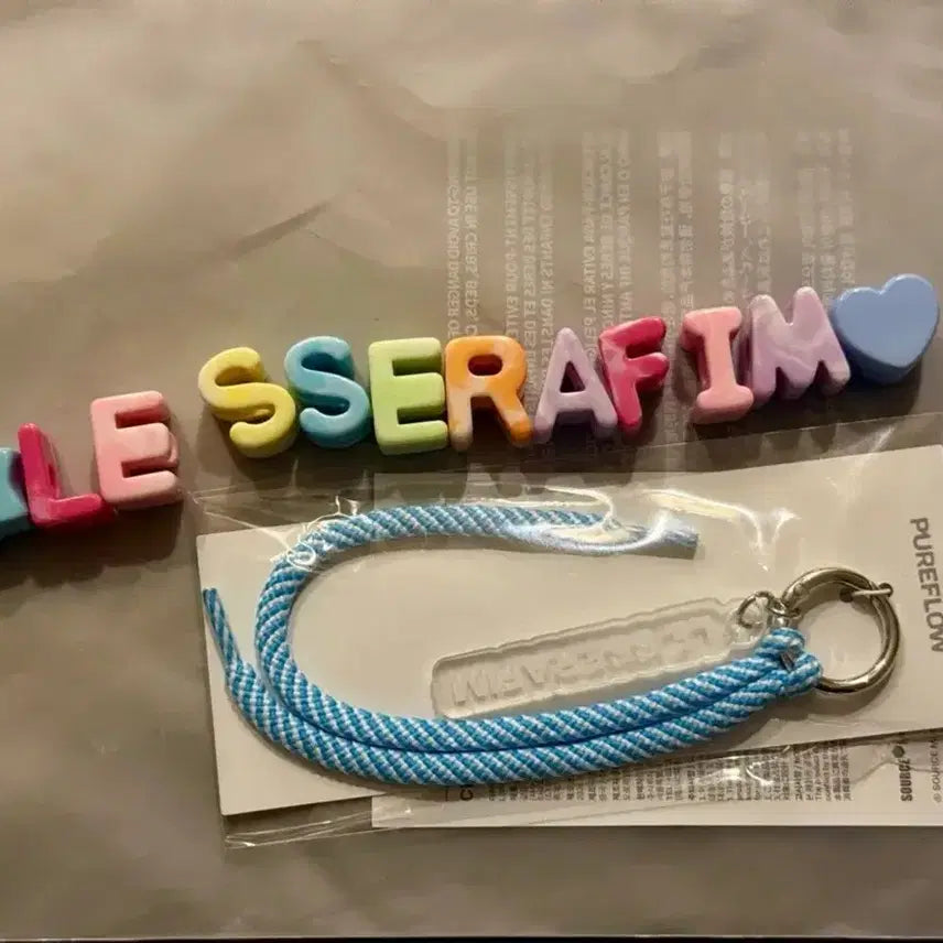 [BUNJANG] LE SSERAFIM Weverse Limited Keyring / 르세라핌 위버스 한정 키링 (새상품)