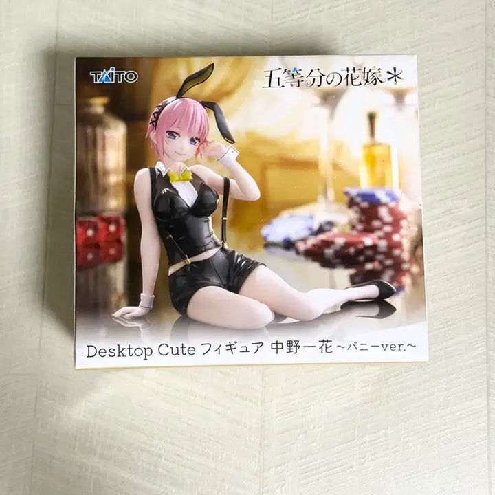 [BUNJANG] Quintessential Quintuplets Nakano Ichika Desktop Bunny Girl Figure (Sealed) / 미개봉)5등분신부 나카노 이치카 데스크탑 바니걸 피규어