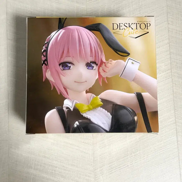 [BUNJANG] Quintessential Quintuplets Nakano Ichika Desktop Bunny Girl Figure (Sealed) / 미개봉)5등분신부 나카노 이치카 데스크탑 바니걸 피규어