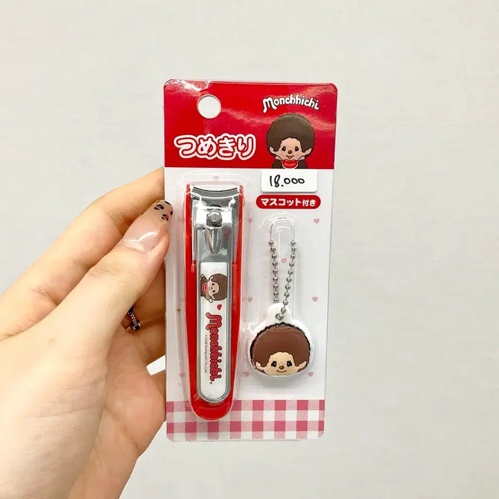 [BUNJANG] Genuine Japanese Monchhichi Nail Clipper / 일본정품 몬치치 손톱깎이