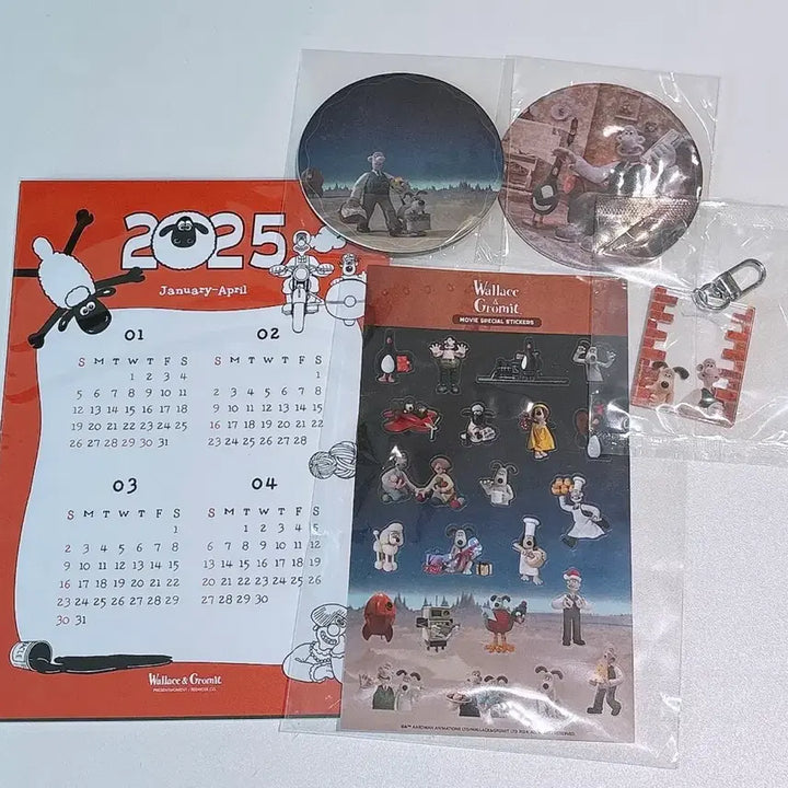 [BUNJANG] Wallace &amp; Gromit Gromit Plush &amp; Figure Set / (6월만 할인&amp;덤)월레스와그로밋 그로밋 인형, 피규어 세트