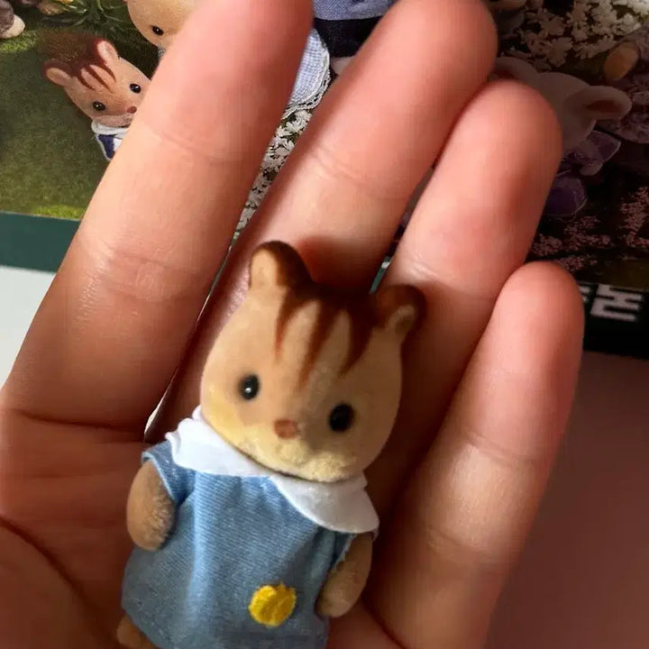[BUNJANG] Sylvanian Families Squirrel Friend Toy / 실바니안 유치원 다람쥐 팔아용