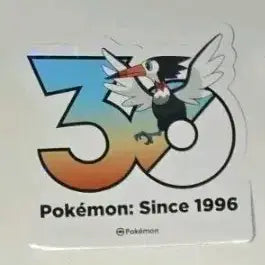 [BUNJANG] Pokemon 30th Anniversary Logo Stickers (1165 Types) / 크라파(포켓몬 30주년 로고 스티커 1165종)