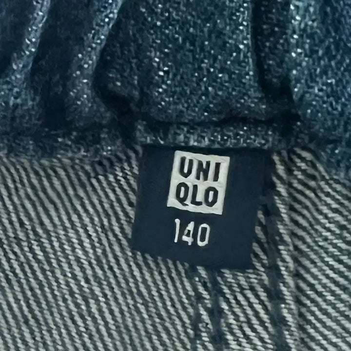[BUNJANG] Uniqlo Kids 140cm Blue Banding Shorts / 유니클로 키즈 반바지 140, 밴딩 반바지,청반바지