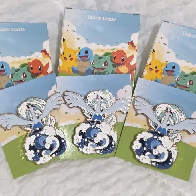 [BUNJANG] Pokemon Lugia Pin Badge / 포켓몬스터 루기아 핀뱃지 이삭토스트
