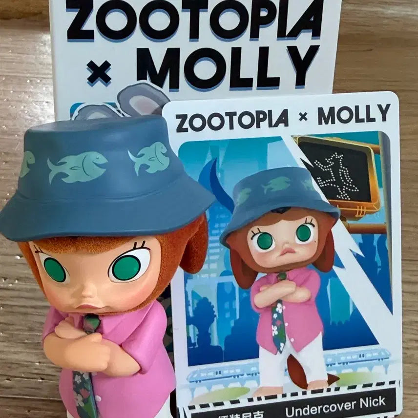 [BUNJANG] Pop Mart Zootopia x Molly Collaboration Nick Wilde Figure / 팝마트 주토피아X몰리 콜라보 닉 양도
