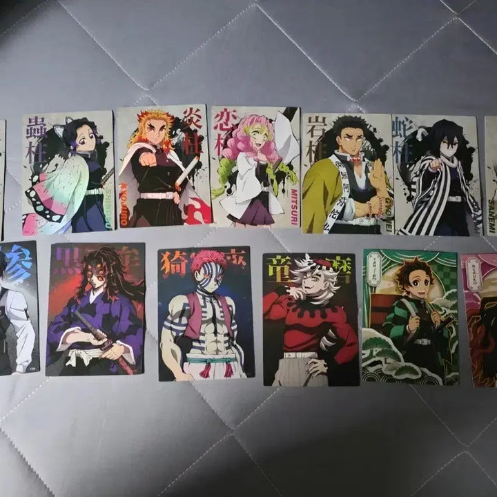 [BUNJANG] Demon Slayer: Kimetsu no Yaiba Character Card Set / 귀멸의 칼날 캐릭터 카드 세트