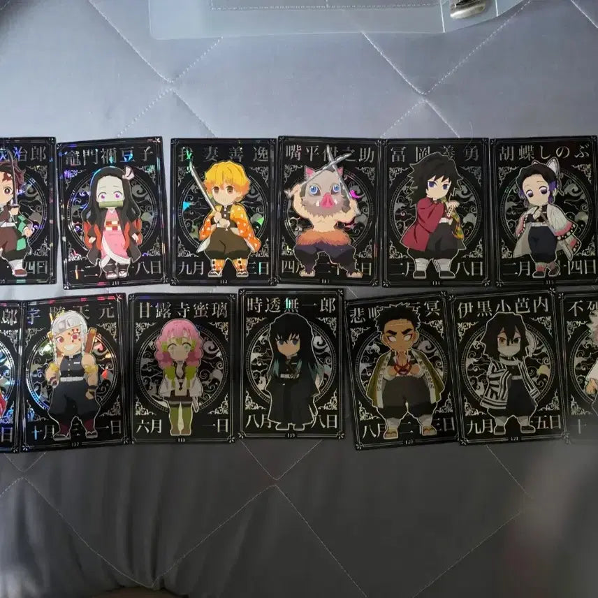 [BUNJANG] Demon Slayer: Kimetsu no Yaiba Character Card Set / 귀멸의 칼날 캐릭터 카드 세트