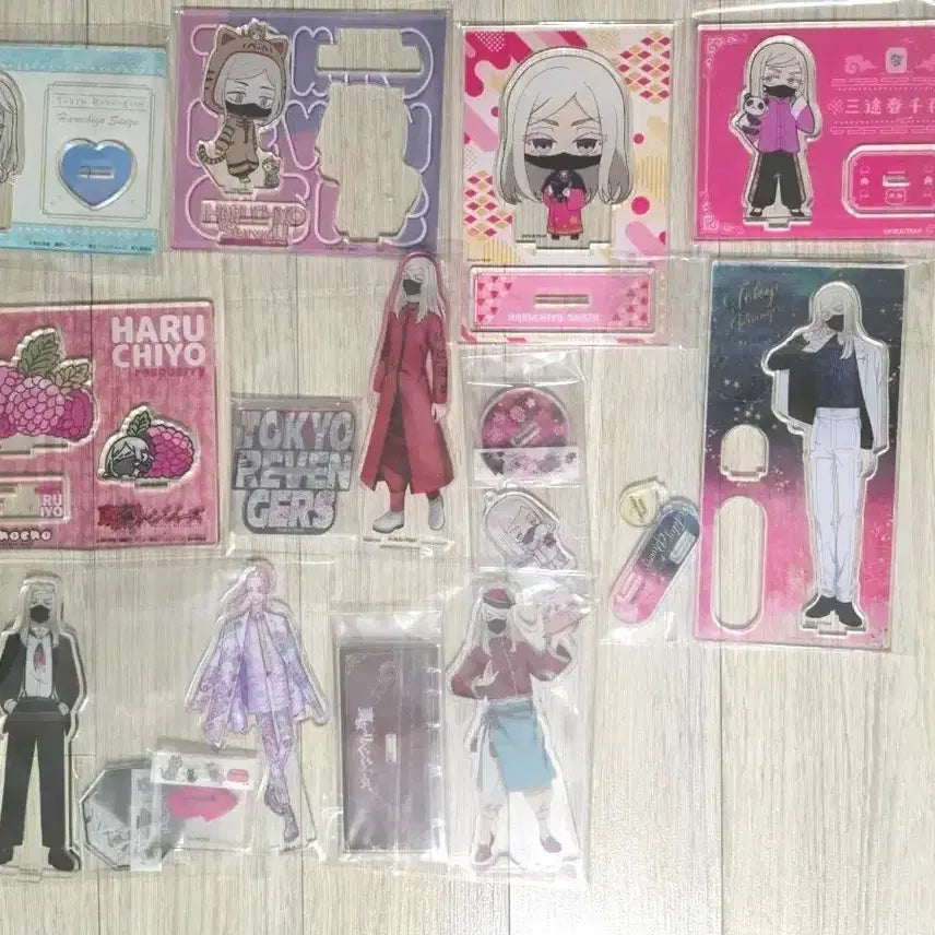 [BUNJANG] Tokyo Revengers Sanzu Haruchiyo Merchandise Bundle / 도리벤 산즈 하루치요 굿즈 정리