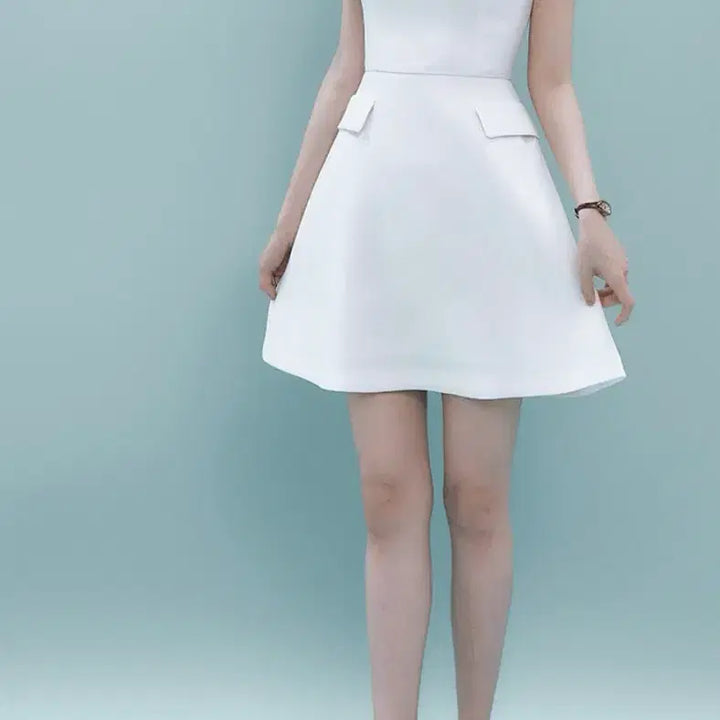 [BUNJANG] Ivana Helsinki Heartlie Mini Dress Cream / 이바나헬싱키 Heartlie mini Dress 크림