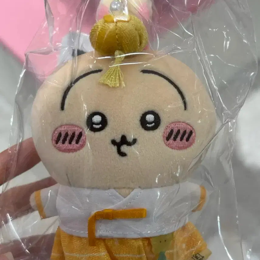 [BUNJANG] Chiikawa Limited Edition Korean Hanbok Usagi Rabbit Plush / [미개봉] 치이카와 한국한정 한복 우사기 토끼 누이