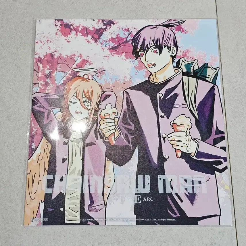 [BUNJANG] Chainsaw Man Reze 9th Week Special Illustration Photocard / 미개봉) 체인소맨 레제 9주차 특전 천사 아키 일러스트