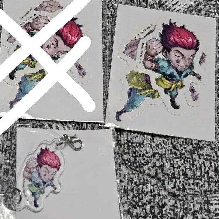 [BUNJANG] Hunter x Hunter Web Lottery Kirua, Gon, Hisoka, Kurapika, Leorio Merchandise Set / 헌터x헌터 웹쿠지 키르아 곤 히소카 크라피카 레오리오