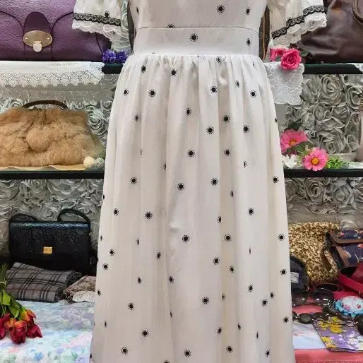 [BUNJANG] Elegant Long Dress (Size 55-66) / 이쁜 롱원피스(55~66)