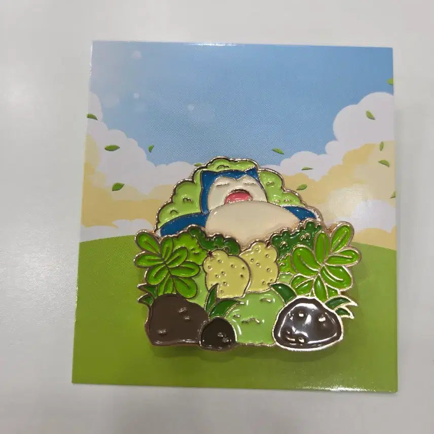 [BUNJANG] Pokemon Master Ball Pin Set: Lugia &amp; Snorlax / 이삭 포켓몬스터 뱃지 교환 루기아 잠만보