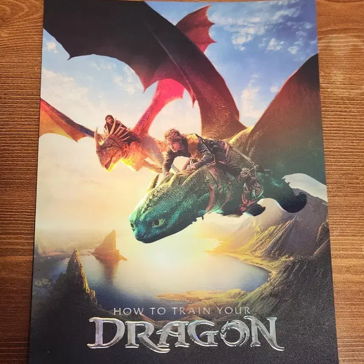 [BUNJANG] How to Train Your Dragon Foil Mini Poster / 드래곤 길들이기 포일 미니포스터
