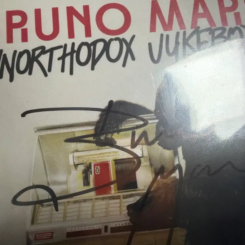 [BUNJANG] Bruno Mars Signed CD / 브루노마스 친필사인CD