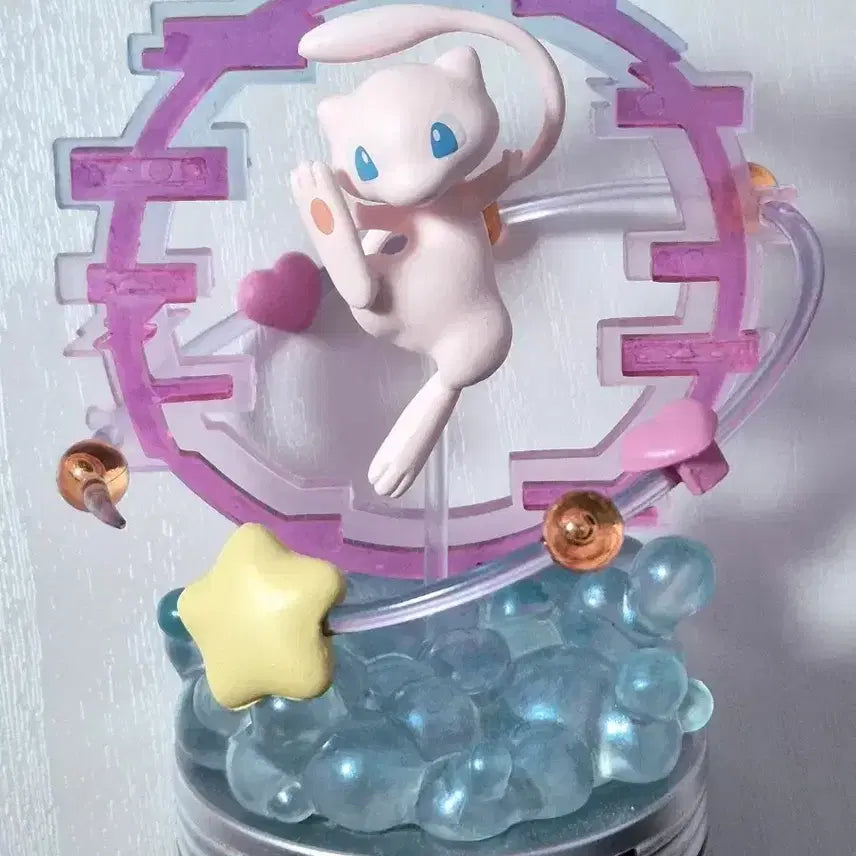 [BUNJANG] Pokemon Mew Neon Party Figure / 급전 포켓몬 리멘트 피규어 뮤 네온파티