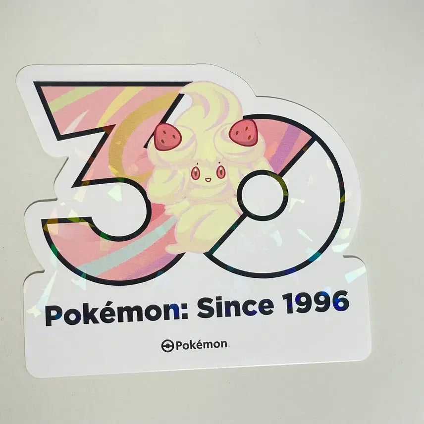 [BUNJANG] Pokemon 30th Anniversary Mawhippu Sticker / 포켓몬 30주년 스티커 마휘핑 팝니다