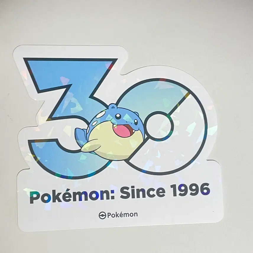 [BUNJANG] Pokemon 30th Anniversary Sticker / 포켓몬 30주년 스티커 팝니다