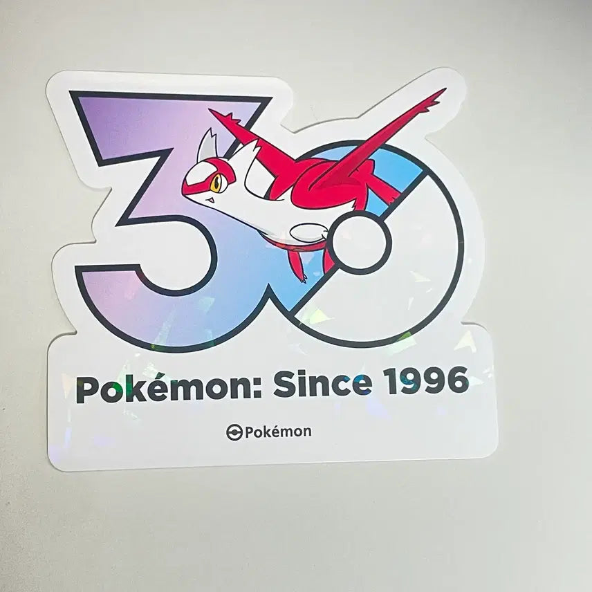 [BUNJANG] Pokemon 30th Anniversary Sticker / 포켓몬 30주년 스티커 팝니다