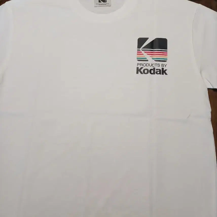 [BUNJANG] Kodak Short Sleeve T-Shirt White / 코닥 반팔 티셔츠 화이트