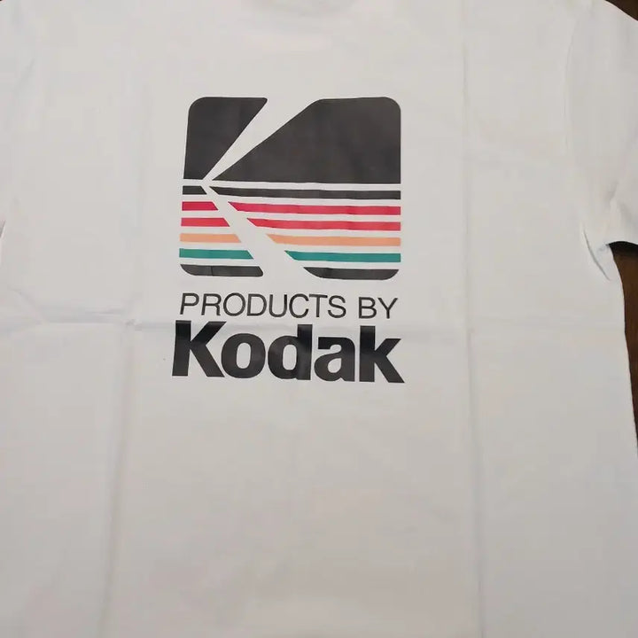 [BUNJANG] Kodak Short Sleeve T-Shirt White / 코닥 반팔 티셔츠 화이트