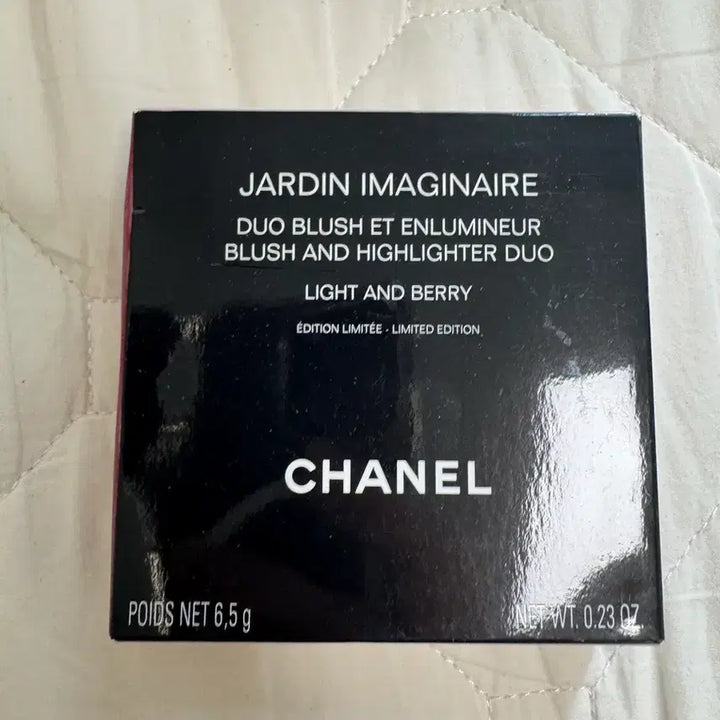 [BUNJANG] Chanel Jardin de Chanel Blush Duo Light &amp; Berry / 샤넬 쟈뎅 드 샤넬 블러쉬 듀오 라이트 앤 베리
