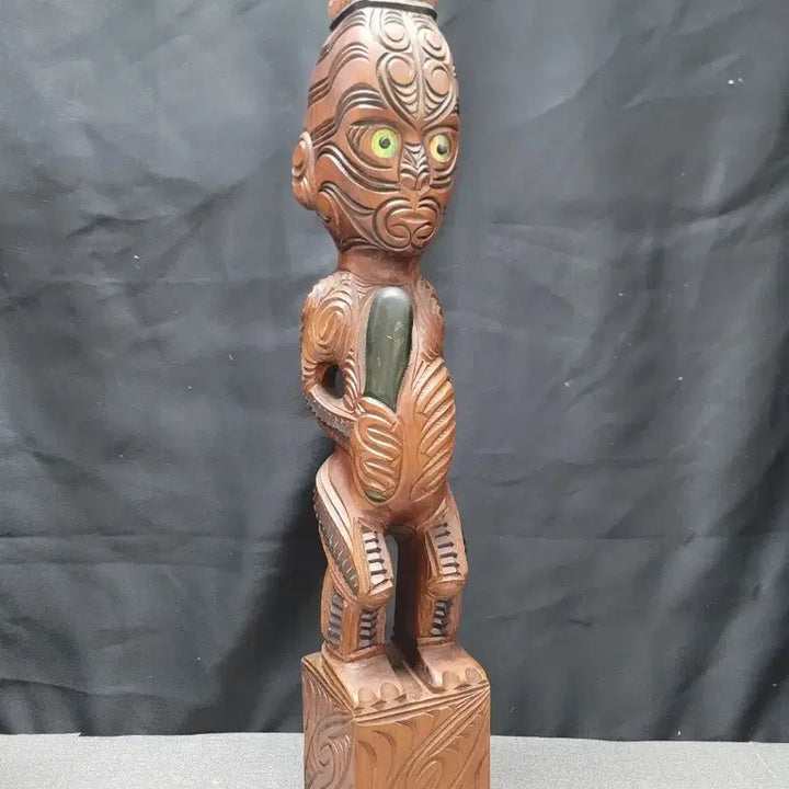 [BUNJANG] New Zealand Top-Grade Wooden Carving Maori Pattern / 뉴질랜드 최상급 목각물