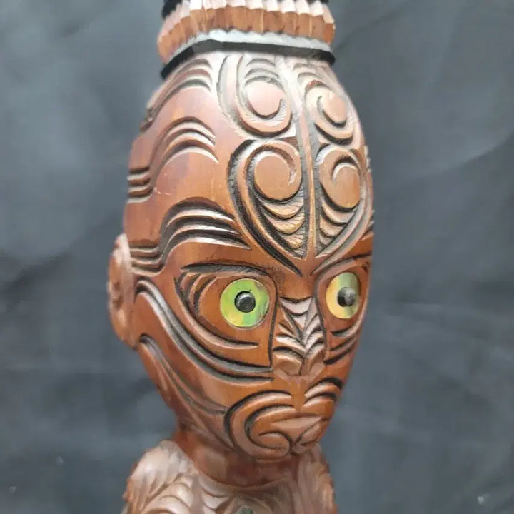 [BUNJANG] New Zealand Top-Grade Wooden Carving Maori Pattern / 뉴질랜드 최상급 목각물